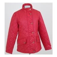 BNWT Barbour, size L red quilted jacket