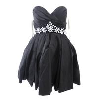 BNWT Dress Fashionable Avant Size XS Black Strapless Dress