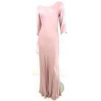 BNWT Ghost Size S Rose Petal Pink Long Bodycon Dress