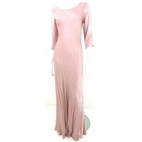 bnwt ghost size s rose petal pink long bodycon dress