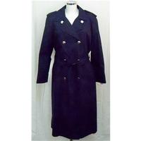 BNWT Vestis navy trenchcoat Size 14R