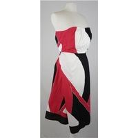 BNWT Florence & Fred - Size 14 - Red Black & White - Sleeveless Dress