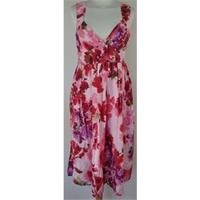 BNWT H&M size 10 pink floral sleeveless dress