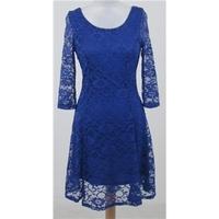 BNWT New Look, Size 10, Blue Lace Dress