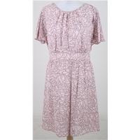 bnwt ms limited collection size 12 pale pink patterned dress