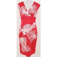 BNWT Monsoon size 12 red and white floral print summer dress