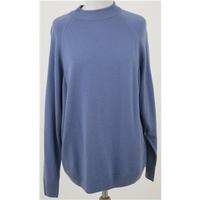 BNWT David Nieper size 16 cornflowerblue wool jumper