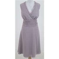 bnwt nicholas millington size 16 dusty purple dress