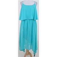 bnwt butterfly size 16 turquoise blue summer dress