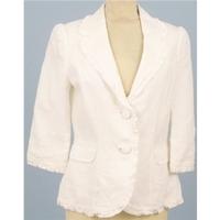 BNWT Per Una, size 8 ivory linen jacket