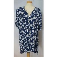 BNWT Marcelle Griffon size 14 blue blouse