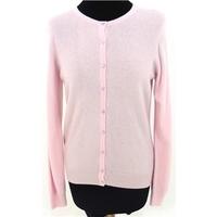 BNWT Marks & Spencer Size 8 Light Pink Long Sleeved Cashmere Sweater.