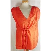 BNWT Talbot\'s - size 14 - orange - sleeveless blouse