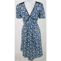BNWT Warehouse Size: 16 Blue Mix Ditsy Floral Dress
