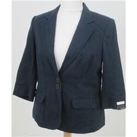 BNWT Next Size: 18 Blue Linen Casual Jacket