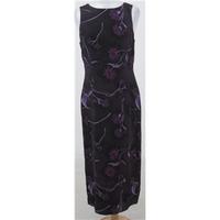 BNWT Anne Brooks for Debenhams, size: 10, purple floral pattern dress