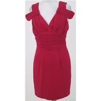 bnwt little mistress size 10 red evening dress