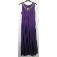 bnwt per una size 18 long purple evening dress