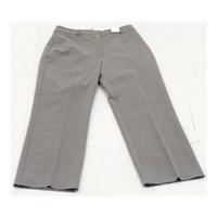 BNWT Woolworths, size 12 light brown/grey smart trousers