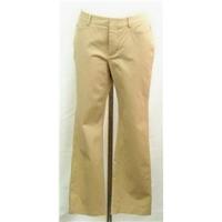 BNWOT Gap sand coloured cotton trousers Size 6L