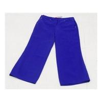 BNWT Per Una, size 14 ultraviolet linen trousers