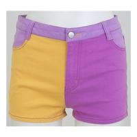 BNWT Minkpink, size S lilac & orange shorts