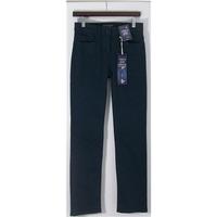 BNWT Marks & Spencer Collection Straight Leg Dark Green Stretch Jeans UK Size 8 Medium / Leg Length 31\