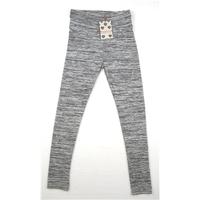 BNWT BooHoo - Size 12 - Grey Marl - High Waist Leggings