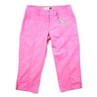 bnwt south size 12 fuchsia capri pants