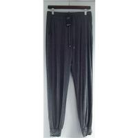 BNWT Marks & Spencer Collection Grey Casual Trousers UK Size 8 Medium / Euro Size 36 / Leg Length 32\