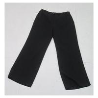 BNWT Size 14 Viyella City Black Wool Trousers