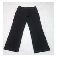 bnwt per una size 12 black straight leg trousers
