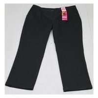 BNWT M&S, 29\" waist black tapered leg trousers