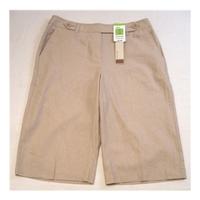 bnwt ms size 12 l flax linen blend shorts