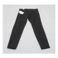 BNWT Zara, size 14 black patterned jeans