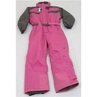 BNWT Decathlon Wed\'ze, age 10 years pink & grey ski suit