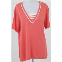 BNWT C&A, Size: L , Salmon Pink Top