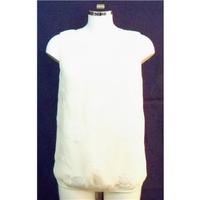 BNWT M&Co ivory blouson top Size 12
