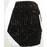 BNWT Archive At ASOS Size 10 Monochrome Sequinned Mini Skirt