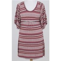 bnwt urban behaviour size 14 pink striped tunic top