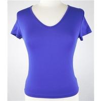 bnwt st michael size 10 violet short sleeved top