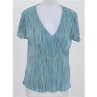 BNWT M&Co size 20 turquoise mix top