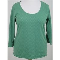 bnwt per una size 16 green t shirt