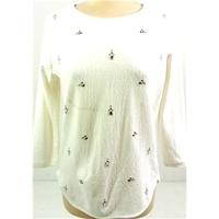 BNWT Marks and Spencer Size 8 Cream Top