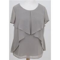 bnwt david emanuel size 12 light brown top