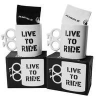 boxer gifts live to ride mug with ribble socks