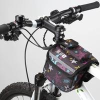 BOI Cycling Bike Bicycle Front Top Tube Frame Pannier Double Bag Pouch