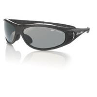 Bolle Spiral Sunglasses Shiny Black/Polarised Smoke