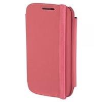 Booklet Look Mobile Phone Window Case for Galaxy S 4 mini (LTE) Pink