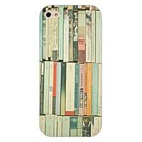 Bookshelf Pattern Back Case for iPhone5/5S